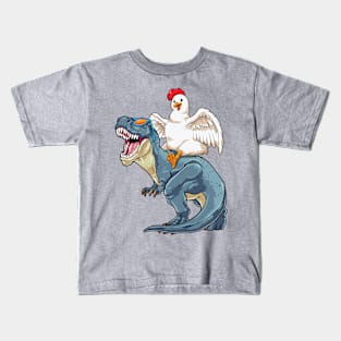 Chicken Rex Rodeo Kids T-Shirt